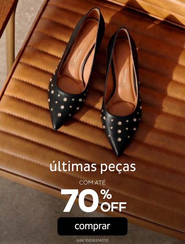 Calçados - Últimas peças