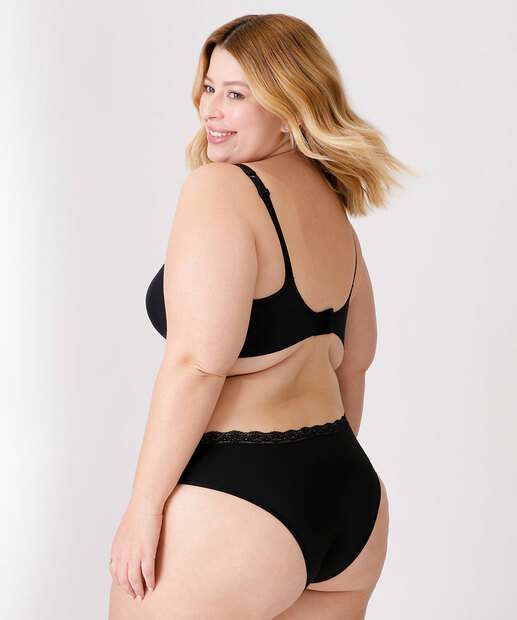 Sutiã Plus Size Com Aro E Sem Bojo Delrio