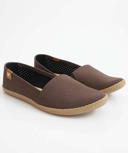 Alpargata Feminina Nobuck Moleca Marrom