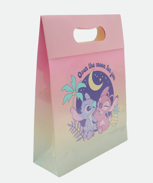 Image_Embalagem Presente Sacola Stitch Rosa