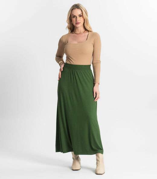 Image_Saia Midi Feminina Select Verde