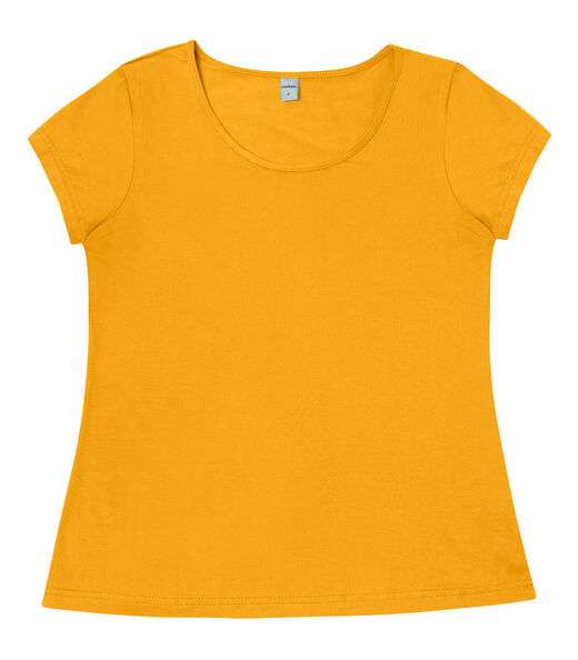 Blusa Feminina Viscotorcion Básica Rovitex Amarelo
