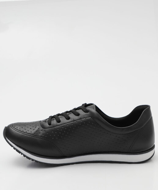 Tênis Casual Feminino Via Uno 166020 Preto