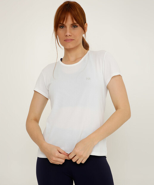 Blusa Feminina Fitness Básica Marisa