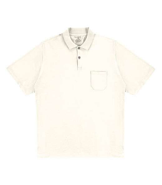 Camisa Polo Plus Size Masculina Diametro Bege