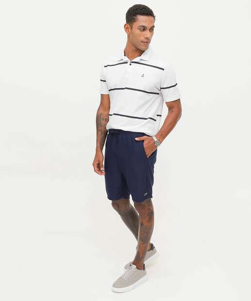 Bermuda Masculina Moletom Textura MR