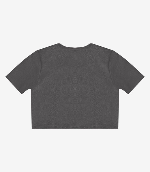 Blusa Feminina Em Malha Tapirus Infinita Cor Cinza