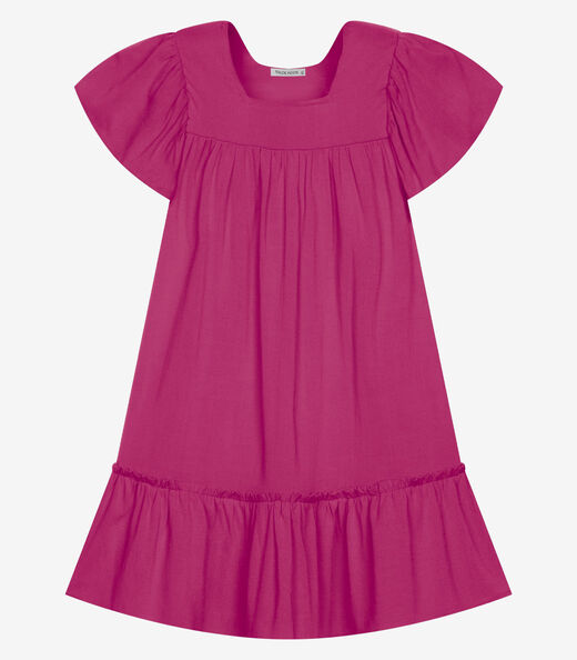 Image_Vestido Infantil Viscose Liso Trick Nick Rosa