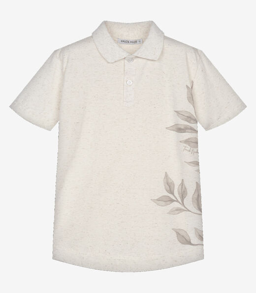 Conjunto Infantil Polo Com Bermuda Trick Nick Laranja