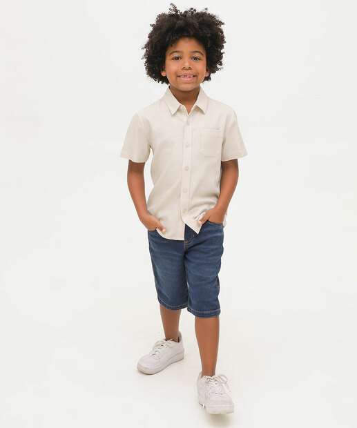 Camisa Juvenil Lisa MR Tam 4 a 10