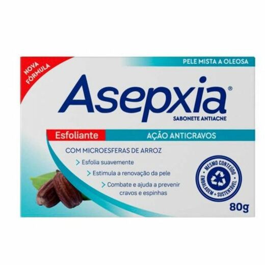 Image_Kit c/9 Sabonete Asepxia Barra 80g Esfoliante