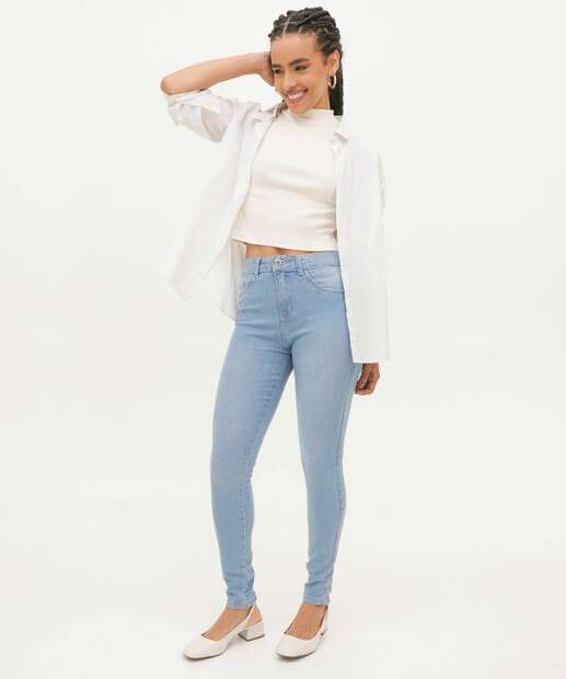 Calça Jeans Skinny Feminina Biotipo