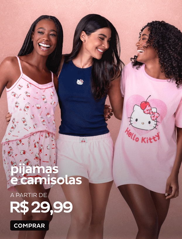 Pijamas e camisolas, Baby Doll a partir de R$29,99