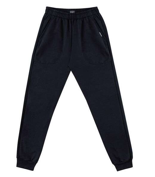 Calça Masculina Plus Size Em Moletom Diametro Preto