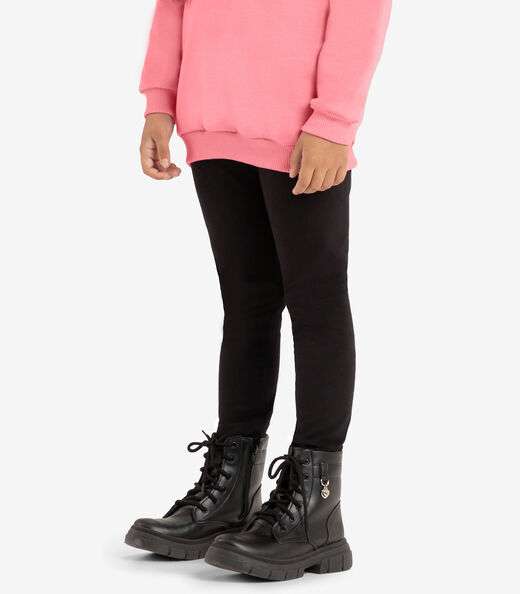 Calça Legging Infantil Feminina Rovitex Kids Preto