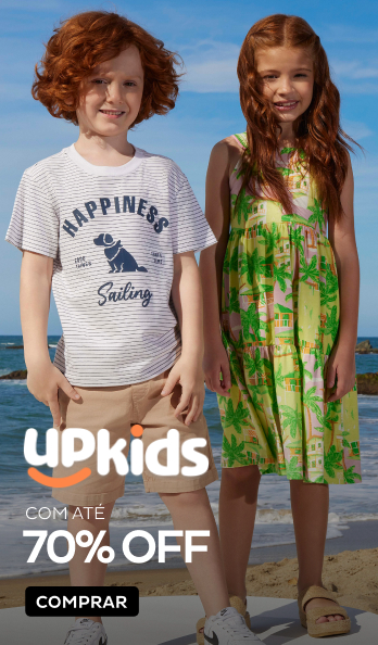 Up Kids com até 70% OFF Up Kids com até 70% OFF