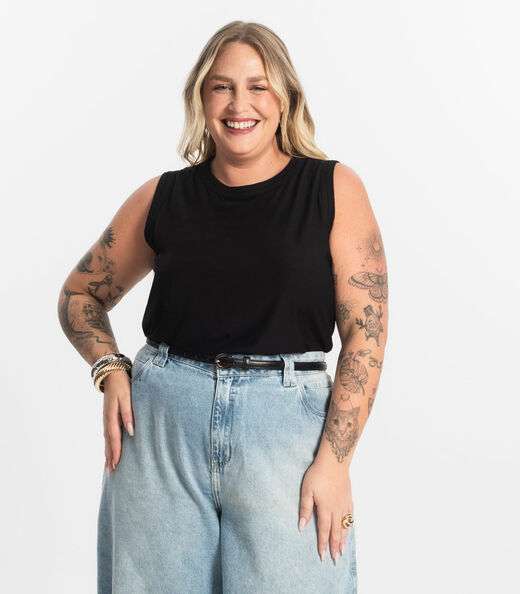 Image_Regata Feminina Plus Size Secret Glam Preto