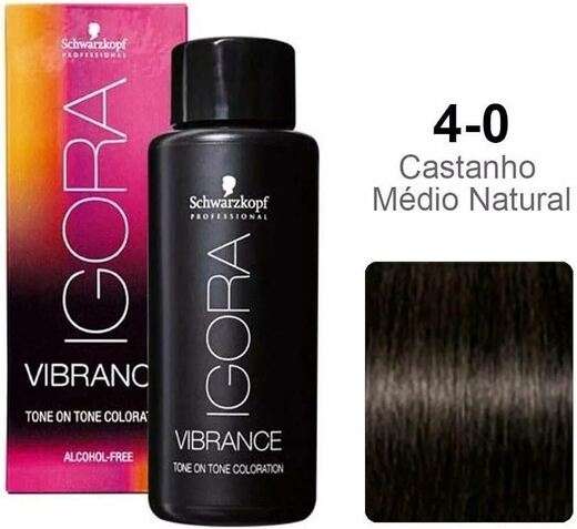 Image_Schwarzkopf Igora Vibrance 4-0 Castanho Médio Natural 60ml