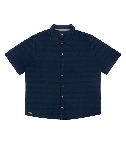 Camisa Plus Size Masculina Diametro Azul