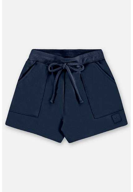 Shorts em Moletom Infantil Feminino Up Baby