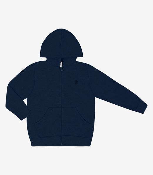 Image_Jaqueta Infantil Com Capuz Trick Nick Azul