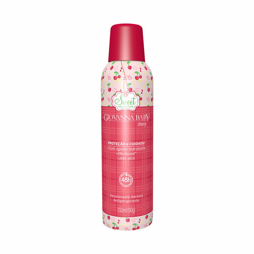 Image_Kit c/9 Unidades de Desodorante Giovanna Baby Aero Cherry 150ml