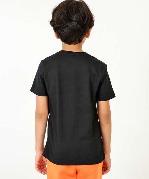 Camiseta Infantil Manga Curta Naruto Tam 4 a 10  