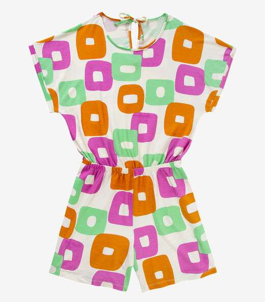 Macaquinho Feminino Infinita Cor Rosa