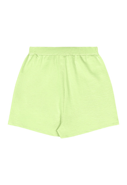 Short-Saia Juvenil Básico em Moletom Gloss