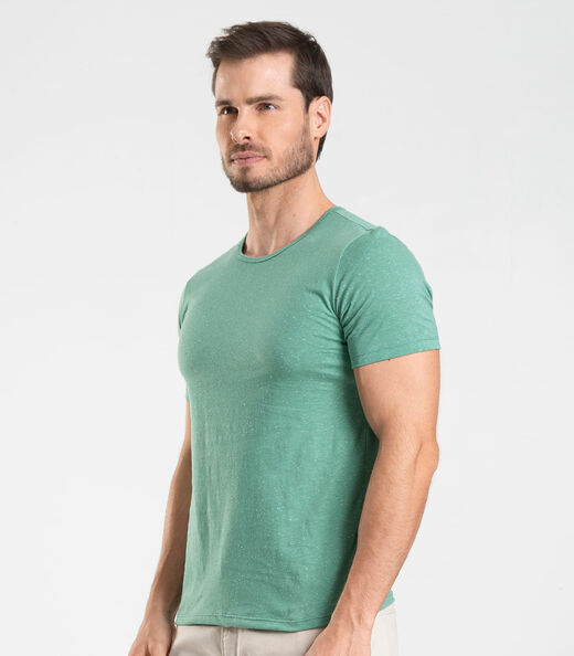 Camiseta Masculina em Meia Malha Botonê Select Verde