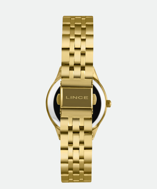 Kit Relógio Feminino Lince LRGH008L30 KAFLC2KX Dourado