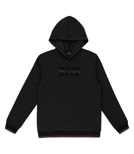 Blusão Masculino Com Capuz Moletom Diametro Preto