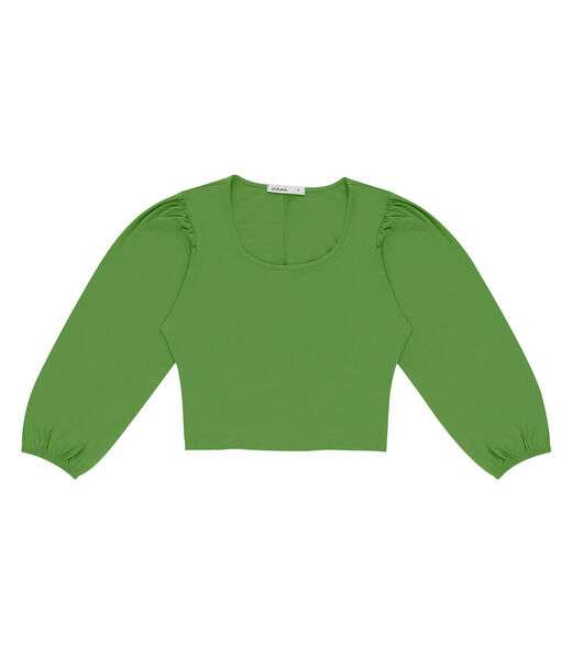 Blusa Feminina Manga 3/4 Endless Verde