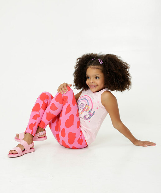 Regata Infantil Estampa Frase Tam 4 a 8