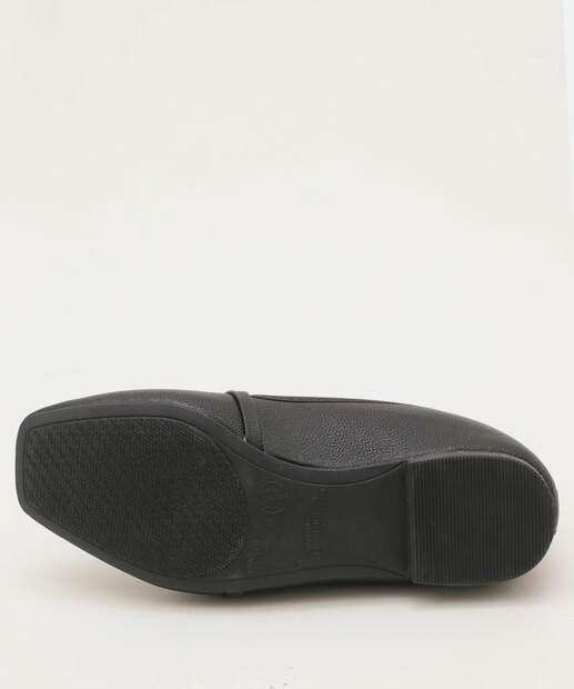 Mocassim Loafer Feminino Bico Quadrado