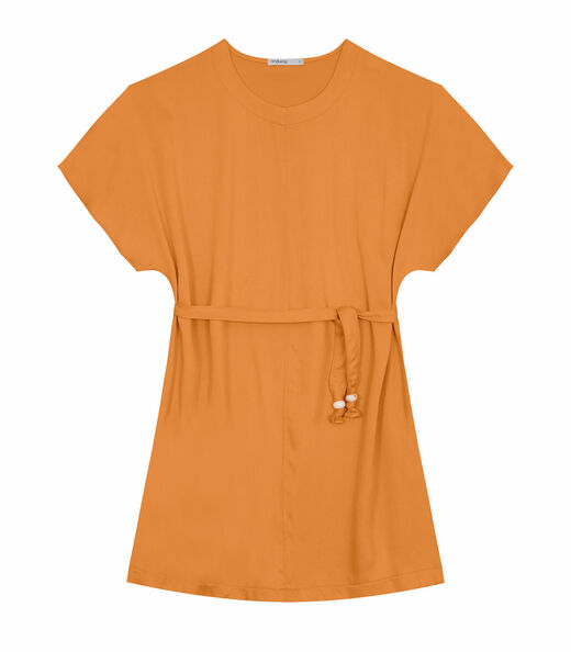 Vestido Curto Feminino Endless Marrom