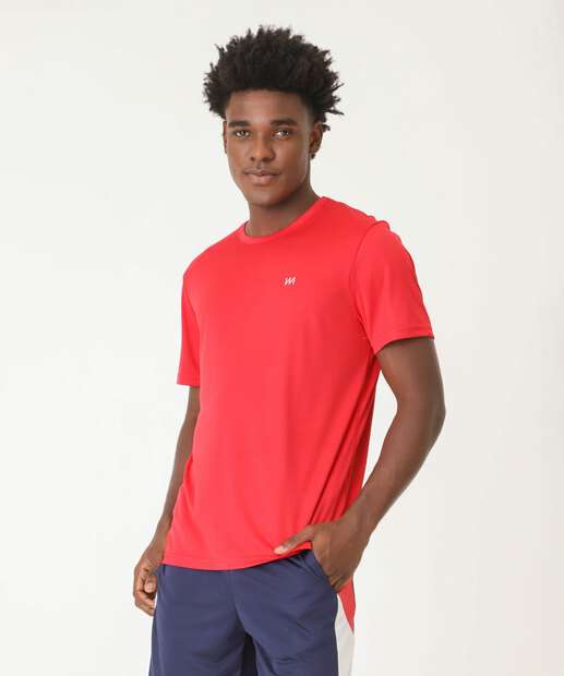 Camiseta Masculina Fitness Manga Curta MR