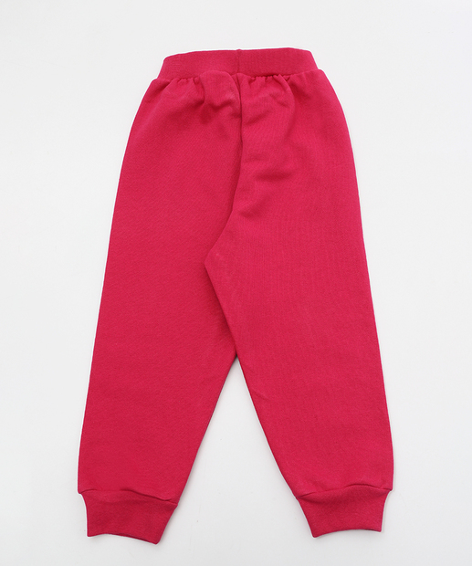 Calça Infantil Moletom Patrulha Canina Marisa Rosa