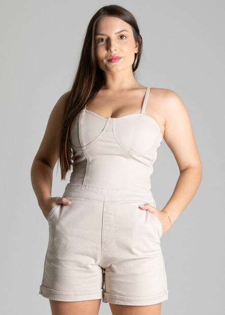 Jardineira Sarja Sawary - 275808