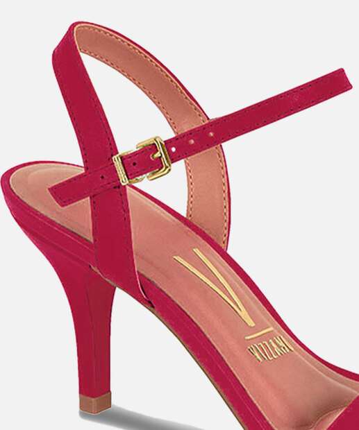 Sandália Salto Fino Feminina Vizzano