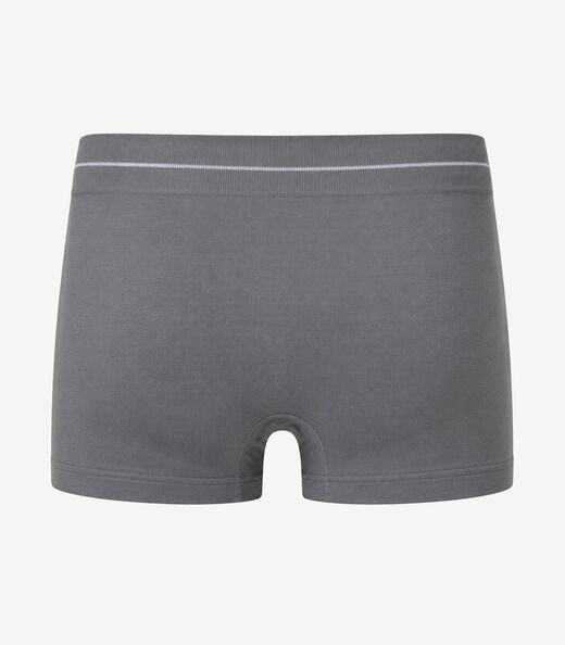 Cueca Boxer Lisa Microfibra Altomax Cinza