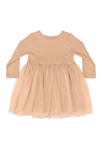 Vestido Bebê Ribana Tule Forro Quimby