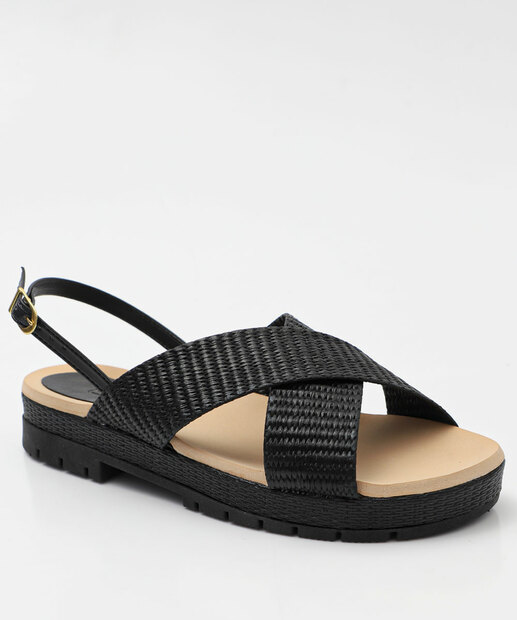Image_Sandália Flatform Feminina Marisa Preto