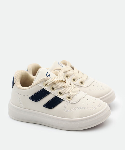 Tênis Infantil Casual Blittz Off White