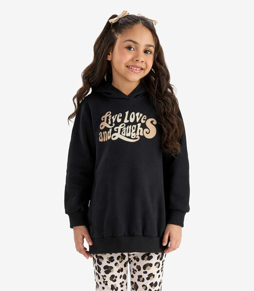 Conjunto Blusão com Legging Rovi Kids Preto