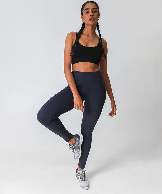 Top Fitness Alças Duplas Sem Costura Marisa Preto