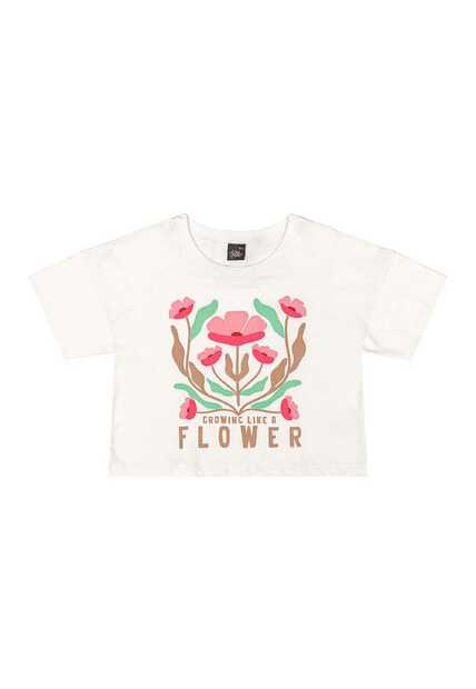 Blusa Juvenil com Puff Gloss