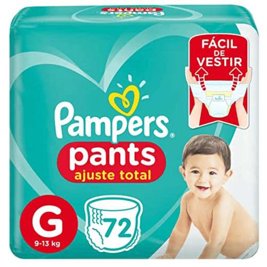 Image_Fralda Confortsec Pants Bag ”G” Pampers Simples Pc72Un