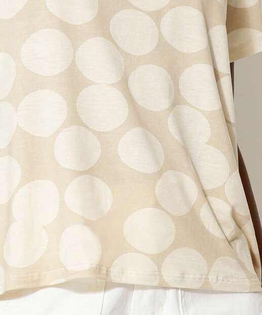 Blusa Feminina Estampa Poá Manga Curta Marisa