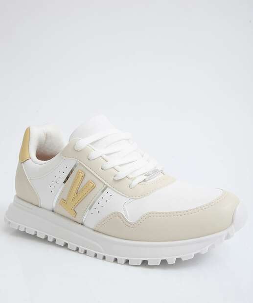 Image_Tênis Casual Feminino Recortes Vizzano